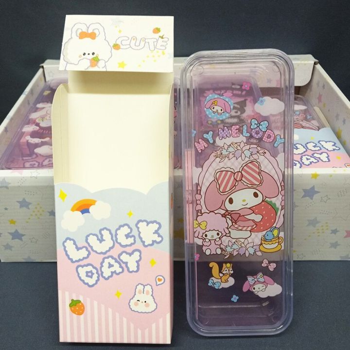 Sanrio%20Pencil%20Case%20Transparent%20Password%20Acrylic%20Pen%20Box%20Kuromi%20Cinnamoroll%20Melody%20Kawaii%20School%20Students%20Storage%20Box%20Stationery%20-%20Image%208