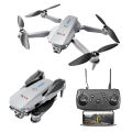 FLH Mini 2 Drone, Duel Camera , Duel Battery Brashless 4K HD Dual Camera Intelligent Following UAV Dron Headless Mode Optical Flow Hover Professional FPV RC Drones E88. 