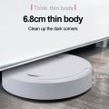 Intelligent Wireless Vacuum Cleaner Robot 3 In 1 Sweeping Mop Household Cleaning Robot Floor Carpet Cleaner Robot Sweeping Robot-IS28A White.