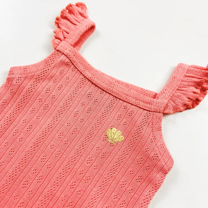Infant%20and%20Toddler%20Girl%20Baby%20Sleeveless%20Cotton%20Romper%20Bodysuit%20From%20Levin%20-%20Image%202