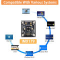 4K Camera Module 8MP CMOS Imx179 Sensor Mini USB UVC Webcam High Resolution Distortionless For Video Conference Machine Vision.
