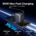 UGREEN 145W 90W 60W Car Charger 3 USB-C & 1 USB-A Ports PD QC4.0 Fast Charging with Retractable Cable for iPhone 15 Pro MacBook.