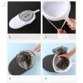 Portable Bed Pan with Guard with A Handle Load Bearing Bedridden Urinal for Home Elderly Men.