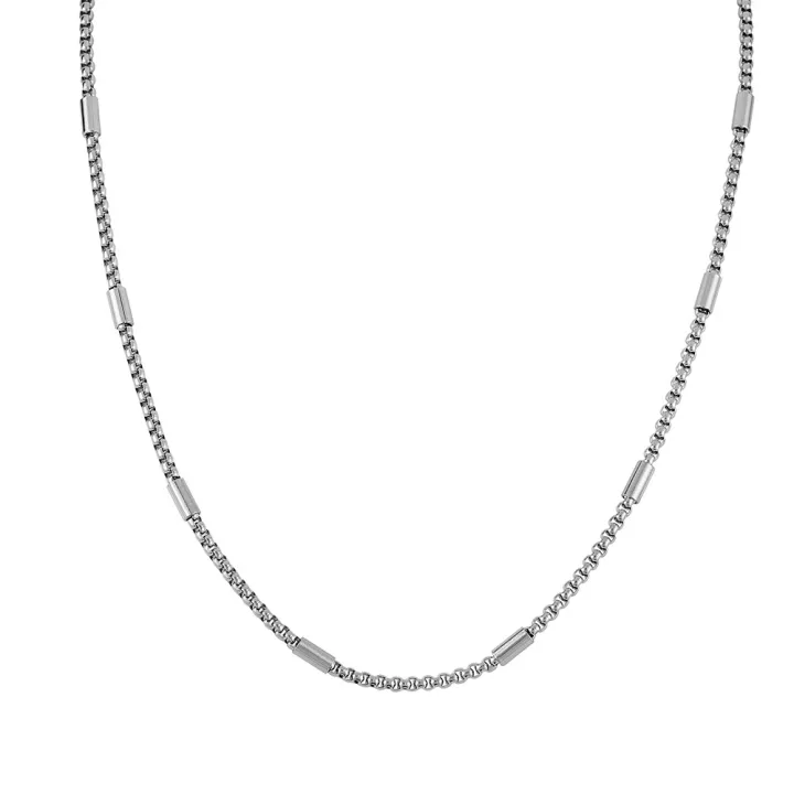 Minimalist%20stainless%20steel%20slub%20square%20pearl%20single%20chain%20clavicle%20chain%20fashion%20and%20versatile%20titanium%20steel%20men's%20necklace%20wholesale%20-%20Image%205