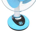 Super Star Rechargeable Table Fan Blue- 12 inch.