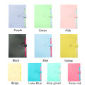 AHOUR Business Filing Clip Office Supplies Binder A4 File Folders Carpetas Portable File Organizer Large Document Holder Archivador Bill Folder/Multicolor.