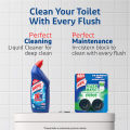 Harpic Flushmatic Citrus In Cistern Toilet Cleaner Blocks (50g X 2pcs) Automatic Cleaning with Every Flush. 