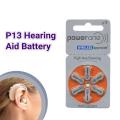 Powerone P13 Hearing Aid Battery (6Pcs) - Battery. 