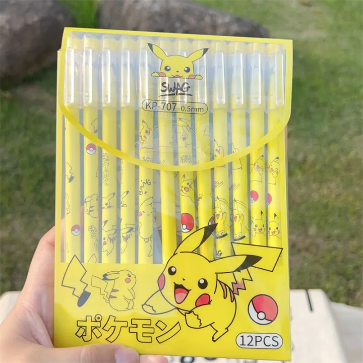 Cute%20ins%20wind%20pull%20hat%20boxed%20gel%20pen%20erasable%20pen%20blue%20sanrio%20series%20cartoon%20pen%20student%20set%20black%20-%20Image%203