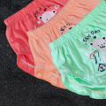 3 PCS Soft Cotton Briefs Panties For Baby Girls (Multicolor Combo Pack). 