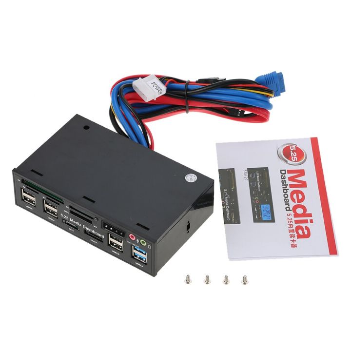 Multi-Function%20USB%203.0%20Hub%20eSATA%20SATA%20Port%20Internal%20Card%20Reader%20PC%20Dashboard%20Media%20Front%20Panel%20Audio%20for%20SD%20MS%20CF%20TF%20M2%20MMC%20-%20Image%206