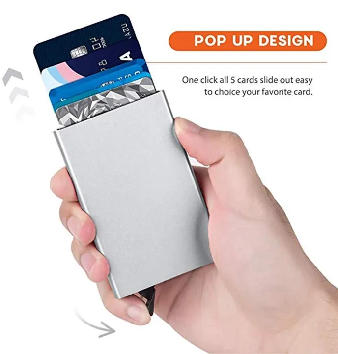 Anti%20Theft%20Smart%20Wallet%20Aluminum%20Stainless%20Steel%20Card%20MIni%20Wallet%20Credit%20Card%20Holder%20RFID%20Blocking%20Slim%20Wallet%20Front%20Pocket%20Card%20Protector%20-%20Image%202