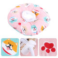 Qifull Recovery Collar Surgery Recovery Elizabethan Collars Cat Neck Pillow Cones Wound Cone Supplies for Puppy Kitten. 
