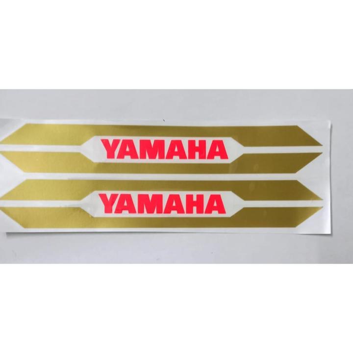 Fork sticker for motorcycle Yamaha bike