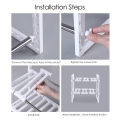 Normal Organizer Rack 37-66cm Length Adjustable Cabinet Storage Shelf Home Kitchen Bath. 