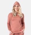 Leafletic Premium Ladies Comfort Adjustable Cropped Hoodie. 
