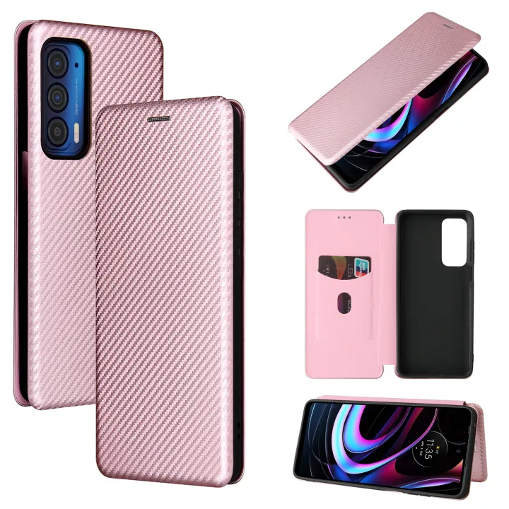 xprmy%20for%20Motorola%20Edge%202021%20case%20carbon%20Fiber%20Magnetic%20Flip%20Wallet%20ShockProof%20Phone%20Case%20-%20Image%204
