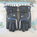 Thermal Gloves Men's Winter Outdoors plus Velvet Gloves Men's Cycling and Driving Wind and Skid Finger Gloves Wholesale. 