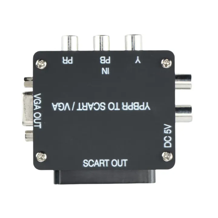 YUV TO RGBS YPBPR to SCART YPBPR TO VGA Component Converter