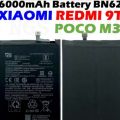 Orignal BN62 Xiaomi Redmi 9T Battery. 
