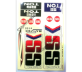 SS cricket bat stickers premium Quality (Plastic).
