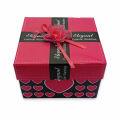 love Square Cardboard Paper Jewelry Wrist Watch Box. 
