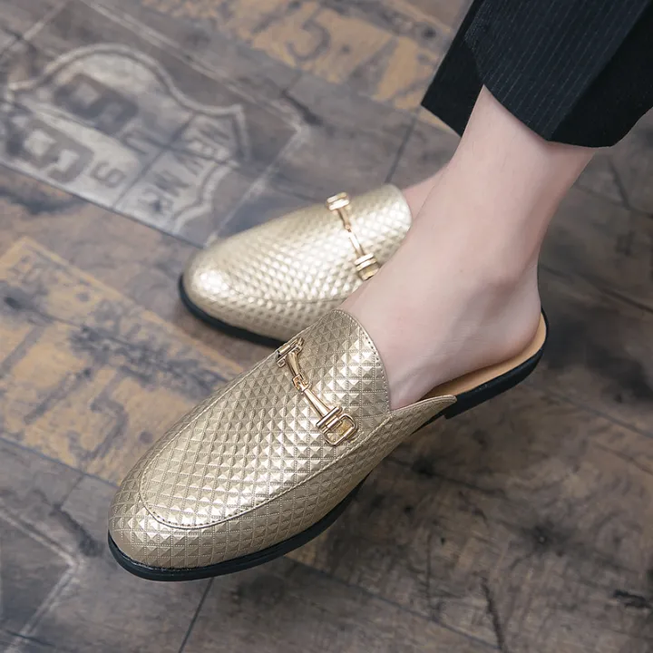 Luxury%20Brand%20Gold%20Men%20Slipper%20Mules%20Buckle%20Loafers%20Mens%20Leather%20Designer%20Shoes%20Flat%20Heel%20Party%20Slippers%20Slip%20On%20Chaussure%20Homme%20-%20Image%205