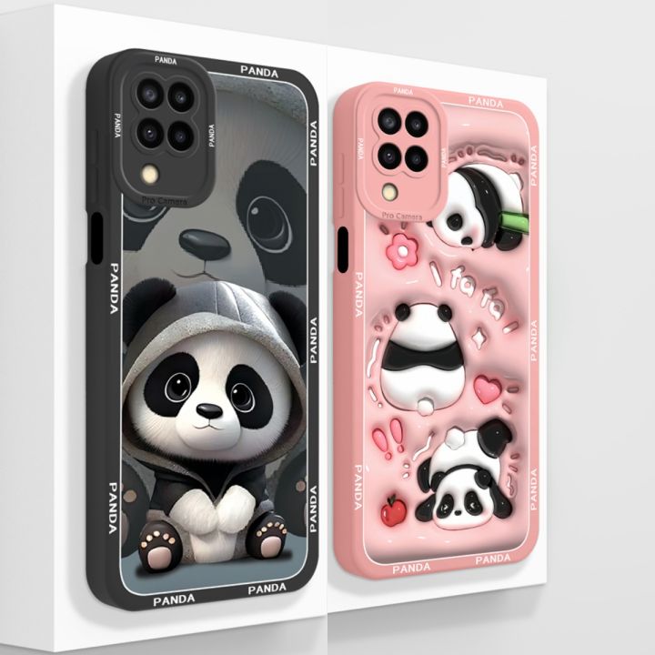 For Samsung A12 M12 F12 Phone Case Cute Design Full Protection Liquid Silicone Protectors For Galaxy A 12 M 12 F 12 Back Cover