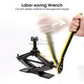 Geepact Automobile Tire Ratchet Wrench Tire Jack Removal Wrench Jack Labor Saving Wrench Jack Rocker Arm 1PC Accessory Labor Saving Wrench Car Hand Tool Jack Ratchet Replacement - car accessories. 