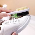 【Lejia】Useful Soft Professional Suede Brush Double-Sided Snow Boots Washing Rubber Brushes Cleaning Tools. 