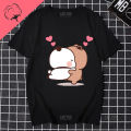 Bubu Dudu hangaii Pure cotton T Shirt Funny Comic Anime couple Top Graphic Comic Manga Unisex Summer Clothes Harajuku cartoons.