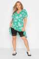 Women High-Rise Lace Shorts Elastic Casual Sports/Yoga Trousers/Shorts.