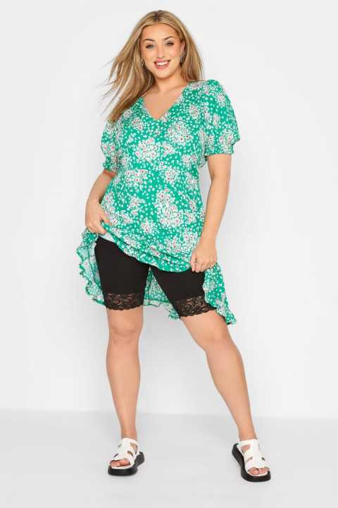 Women%20High-Rise%20Lace%20Shorts%20Elastic%20Casual%20Sports/Yoga%20Trousers/Shorts%20-%20Image%205