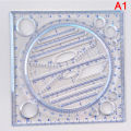 Angle Geometric Drawing Template Circle Maker Drawing Ruler Multifunctional Yao Store.