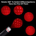 LED Atmosphere Lights Adjustable USB Decorative Lights for In-car Room Parties. 