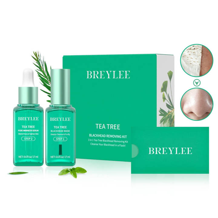Breylee Tea Tree Blackhead Kit 3in1