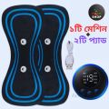 RAISA EMS Mini Neck Pulse Massager Your Portable Relaxation Solution One/Two Pad.