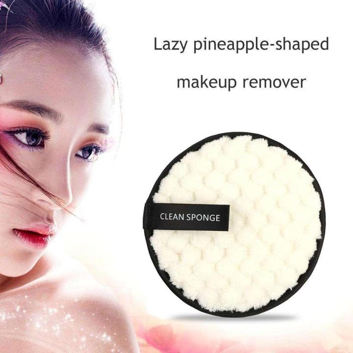 Fashion Soft Makeup Remover Towel Face Cleaner Plush Puff Clean Cloth Pad