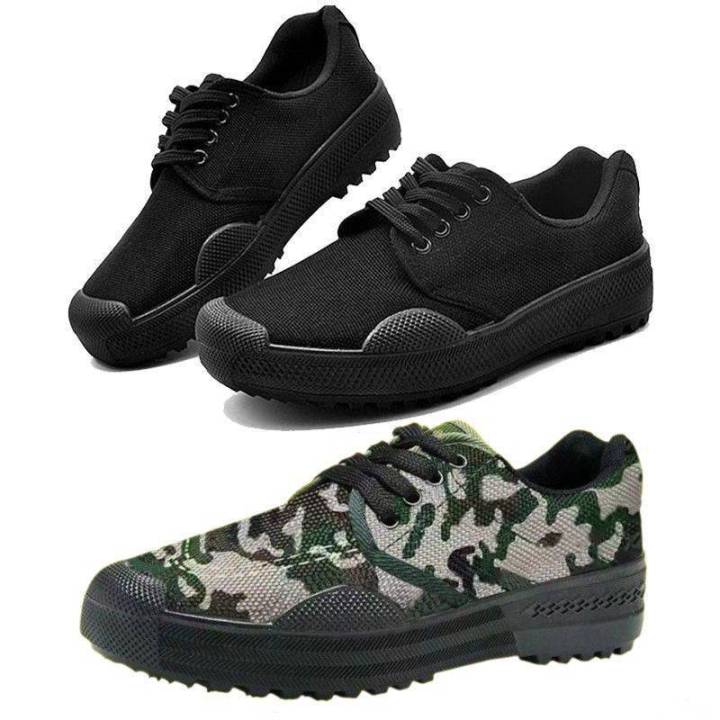Men's Wear-Resistant Breathable Shoes Training Shoes Training Shoes Migrant Workers Construction Site Labor Protection Shoes Rubber Shoes Farmland Work Shoes