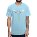 100% Cotton Custom The Last Of Us Part II Firefly Light Eroded T Shirt Men Summer Slim Camiseta Plus Size Top Tee shirt. 