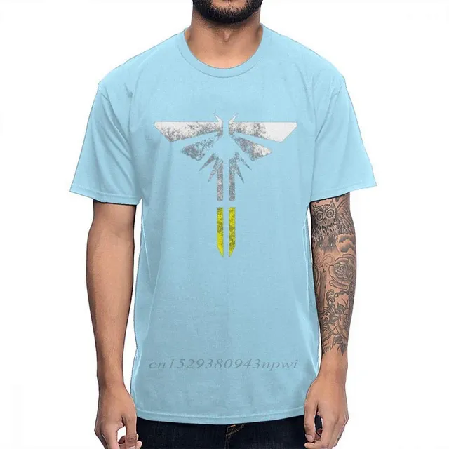 100%25%20Cotton%20Custom%20The%20Last%20Of%20Us%20Part%20II%20Firefly%20Light%20Eroded%20T%20Shirt%20Men%20Summer%20Slim%20Camiseta%20Plus%20Size%20Top%20Tee%20shirt%20-%20Image%208