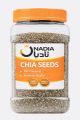 Whole Natural Dark Chia Seeds - 250g JAR. 