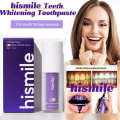 Hismile V34 Purple Color Corrector Teeth Toothpaste Effective Whitening Teeth Mousse Oral Cleaning Whitening Toothpaste Product. 