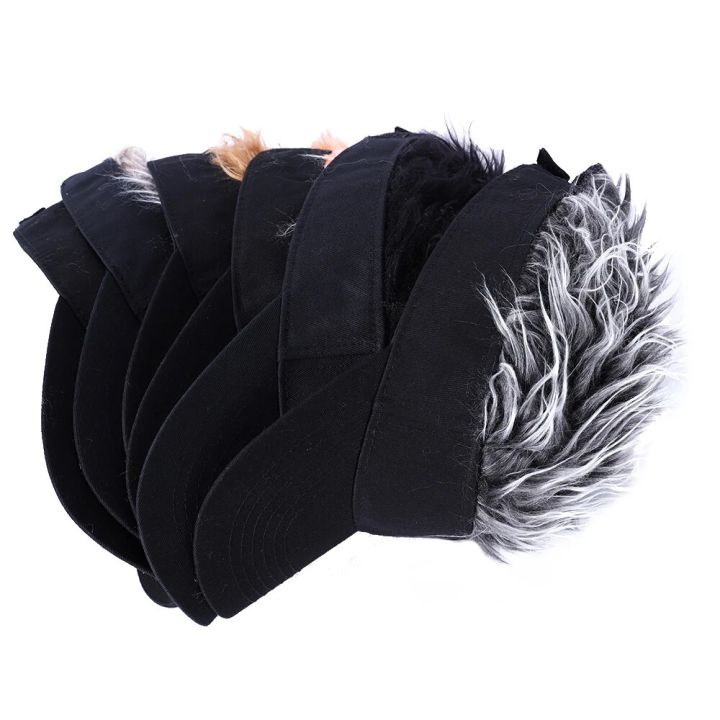 Men%20Women%20Casual%20Concise%20Sunshade%20Adjustable%20Sun%20Visor%20Baseball%20Cap%20with%20Spiked%20Hairs%20Wig%20Baseball%20Hat%20with%20Spiked%20Hair%20Hat%20-%20Image%206