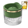 Cute Ice Cube Mold Food Grade Home Round Ice Cream Cake Maker Creative Bar Large Capacity Ball Shaped Ice Box Kitchen Gadget. 