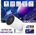HY300 Android Smart 4K, WiFi, Bluetooth, portable  Smart Projector. 