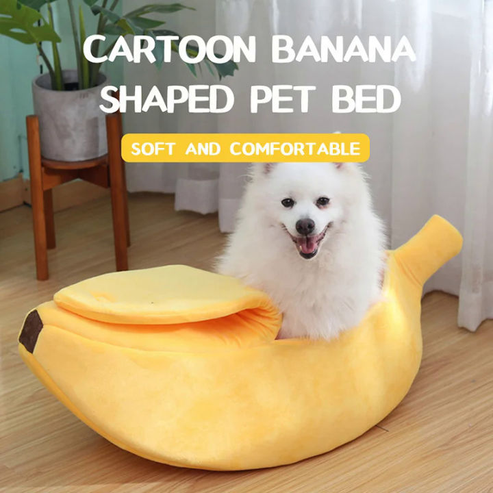 Banana%20Cat%20Bed%20House%20Funny%20Cute%20Cozy%20Cat%20Mat%20Beds%20Warm%20Durable%20Portable%20Pet%20Basket%20Kennel%20Dog%20Cushion%20Cat%20Supplies%20Multicolor%20-%20Image%203