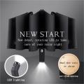 New Umbrella With Led Light Rotatable Handle Flashlight Umbrella Windproof And Rainproof Sturdy And Durable Sunny And Rainy. 