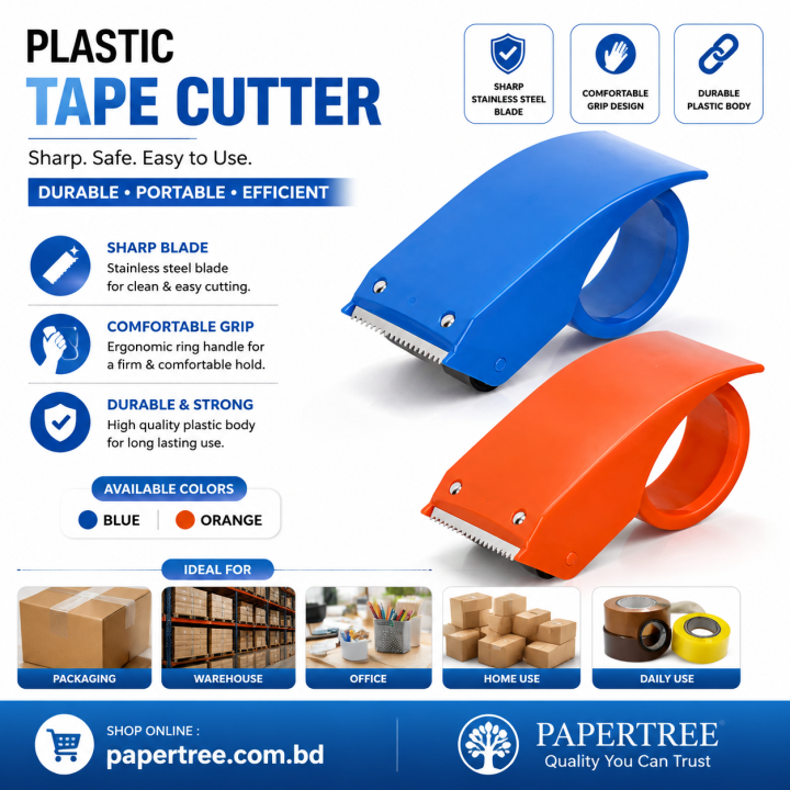 Deli E801 Packing Tape Dispenser Carton Sealer
