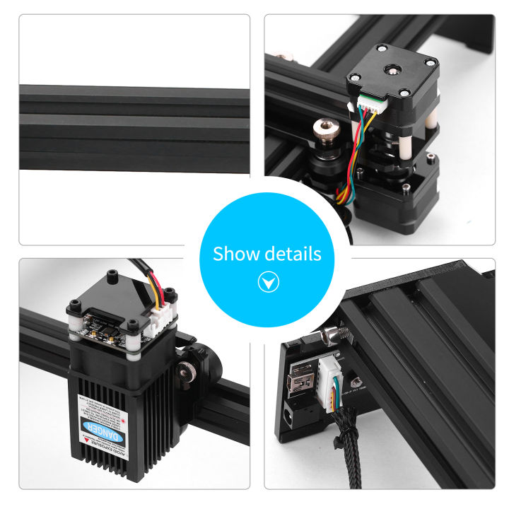 KOGEEK%2020W%20Laser%20Engraving%20Machine%20High%20Speed%20Mini%20Desktop%20Laser%20Engraver%20Printer%20Portable%20Household%20Art%20Craft%20DIY%20Laser%20Engraving%20Cutter%20for%20Wood%20Plastic%20Bamboo%20Rubber%20Leather%20US%20Plug%20-%20Image%206